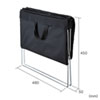 CB-BOXTW1BK 折りたたみ式蓋付き手荷物収納ボックス(ブラック) CB-BOXTW1BK / 折りたたみ式蓋付き手荷物収納ボックス(ブラック)