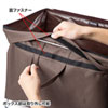 CB-BOXTW1BR 折りたたみ式蓋付き手荷物収納ボックス(ブラウン) CB-BOXTW1BR / 折りたたみ式蓋付き手荷物収納ボックス(ブラウン)