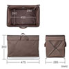 CB-BOXTW1BR 折りたたみ式蓋付き手荷物収納ボックス(ブラウン) CB-BOXTW1BR / 折りたたみ式蓋付き手荷物収納ボックス(ブラウン)