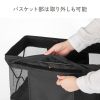 CB-BOXTW2BK / 折りたたみ式手荷物収納（角型）