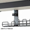 CB-CT4BK ケーブル配線トレー ワイヤー Sサイズ 汎用タイプ ブラック CB-CT4BK / ケーブル配線トレー ワイヤー Sサイズ 汎用タイプ ブラック