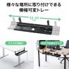 CB-CT8BK ケーブル配線トレー(ブラック) CB-CT8BK / ケーブル配線トレー(ブラック)