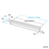 CB-T1200 ケーブルボックス(対面用・W1200) CB-T1200 / ケーブルボックス(対面用・W1200)