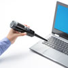 CD-ADE2BK 電動エアダスター(充電式・3段階風量調整・LED付き) CD-ADE2BK / 電動エアダスター(充電式・3段階風量調整・LED付き)
