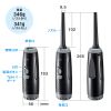 CD-ADE2BK 電動エアダスター(充電式・3段階風量調整・LED付き) CD-ADE2BK / 電動エアダスター(充電式・3段階風量調整・LED付き)