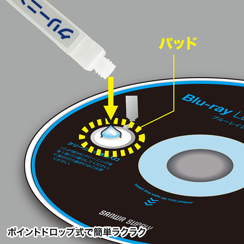 CD-BDW / ブルーレイレンズクリーナー（湿式）