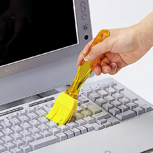 CD-BRS1Y / シリコンブラシ（イエロー）