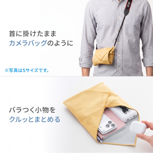 CD-CCW2BG / ピタッとくっつくガジェットクロス(Mサイズ・ベージュ)