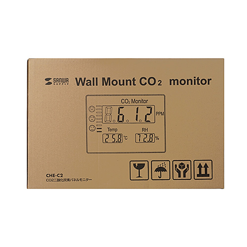 CHE-C2 / CO2二酸化炭素パネルモニター