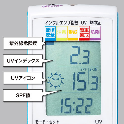 CHE-TPHU6 / 手持ち用デジタル温湿度計(警告ブザー設定機能付き)