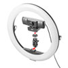 CMS-STN2BK WEBカメラ用LEDライト付きスタンド(テレワーク) CMS-STN2BK / WEBカメラ用LEDライト付きスタンド(テレワーク)