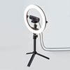 CMS-STN2BK WEBカメラ用LEDライト付きスタンド(テレワーク) CMS-STN2BK / WEBカメラ用LEDライト付きスタンド(テレワーク)