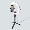 CMS-STN2BK WEBカメラ用LEDライト付きスタンド(テレワーク) CMS-STN2BK / WEBカメラ用LEDライト付きスタンド(テレワーク)