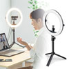 CMS-STN2BK WEBカメラ用LEDライト付きスタンド(テレワーク) CMS-STN2BK / WEBカメラ用LEDライト付きスタンド(テレワーク)