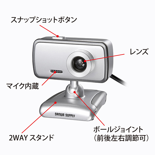 CMS-V31SETSV / WEBカメラセット（シルバー）