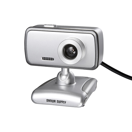 CMS-V31SETSV【WEBカメラセット（シルバー）】ドライバ不要のお手軽130万画素Webカメラ。ヘッドセット付き・シルバー。 |  サンワサプライ株式会社