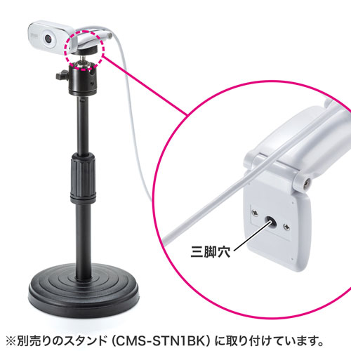 CMS-V41WN / WEBカメラ（ホワイト）