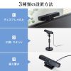CMS-V51BK ワイドレンズWEBカメラ(画角 水平103° 対角118°・500万画素) CMS-V51BK / ワイドレンズWEBカメラ(画角 水平103° 対角118°・500万画素)