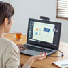CMS-V61BK ステレオマイク内蔵WEBカメラ CMS-V61BK / ステレオマイク内蔵WEBカメラ