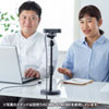 CMS-V61BK ステレオマイク内蔵WEBカメラ CMS-V61BK / ステレオマイク内蔵WEBカメラ