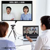 CMS-V64BK ステレオマイク内蔵WEBカメラ CMS-V64BK / ステレオマイク内蔵WEBカメラ