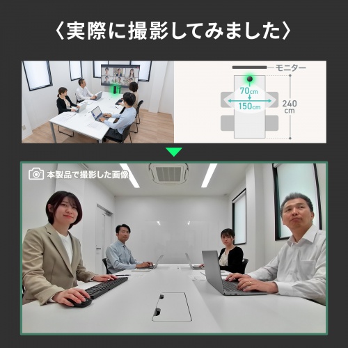CMS-V73BK / 3in1会議用カメラ(スピーカーフォンタイプ)