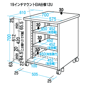 CP-026 / 19"マウントボックス