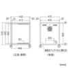 CP-027K 省スペース19インチボックス(6U) CP-027K / 省スペース19インチボックス(6U)