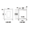 CP-028 省スペース19インチボックス(4U) CP-028 / 省スペース19インチボックス(4U)