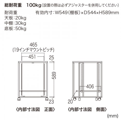 CP-102 / 19インチマウントボックス（H700・13U）