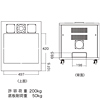 CP-1KFAPL / 19インチマウントボックス防塵機能・鍵付き（受注生産）