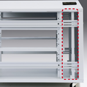CP-1SKPL / 19インチマウントボックス鍵付き