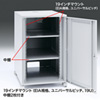 CP-203 19インチマウントボックス(高さ1000mm・19U) CP-203 / 19インチマウントボックス(高さ1000mm・19U)