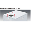 CP-5SKFAPL / 19インチマウントボックス防塵機能・鍵付き（受注生産）