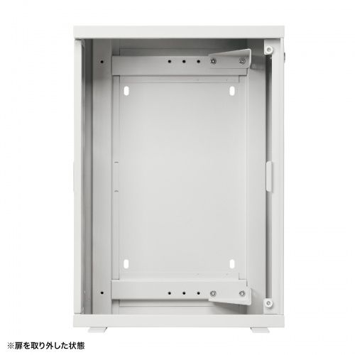 CP-HB423ULGY / 19インチHUB収納キャビネット（W420×D200mm・3U）