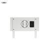 CP-HB423ULGY 19インチHUB収納キャビネット(W420×D200mm・3U) CP-HB423ULGY / 19インチHUB収納キャビネット(W420×D200mm・3U)