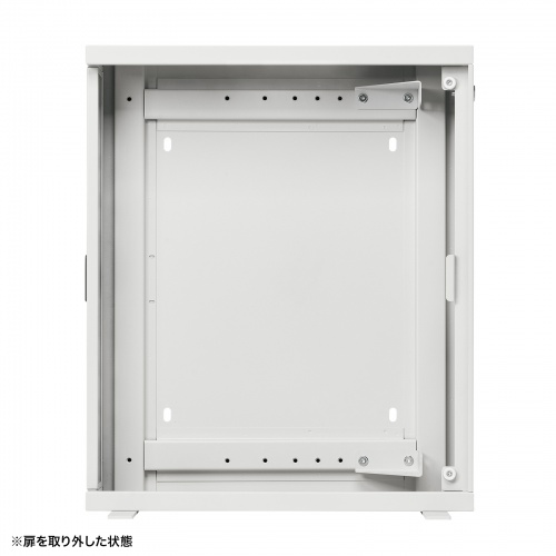 CP-HB502ULGY / 19インチHUB収納キャビネット（W500×D150mm・2U）
