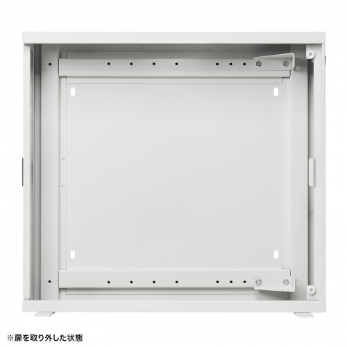 CP-HB652ULGY / 19インチHUB収納キャビネット（W650×D150mm・2U）