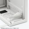 CP-HB652ULGY / 19インチHUB収納キャビネット（W650×D150mm・2U）