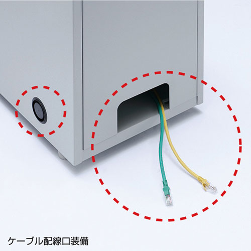 CP-KBOX1 / NAS・HDD・ネットワーク機器収納ボックス