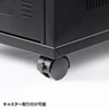 CP-KBOX4BK 小型機器収納ボックス(W400・D450mm・木目天板) CP-KBOX4BK / 小型機器収納ボックス(W400・D450mm・木目天板)