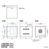 CP-KBOX6BK 機器収納ボックス(幅300×奥行き350×高さ300mm) CP-KBOX6BK / 機器収納ボックス(幅300×奥行き350×高さ300mm)