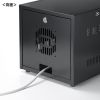 CP-KBOX6BK 機器収納ボックス(幅300×奥行き350×高さ300mm) CP-KBOX6BK / 機器収納ボックス(幅300×奥行き350×高さ300mm)