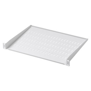 CP-NT1UW / EIA用スリット付棚板(1U・ホワイト)