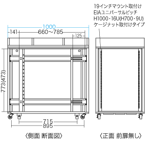 CP-SBOX1010 / 騒音低減ボックス（D1000×H1000mm）（受注生産）
