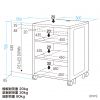 CP-SBOX2 機器収納ボックス(H700mm) CP-SBOX2 / 機器収納ボックス(H700mm)