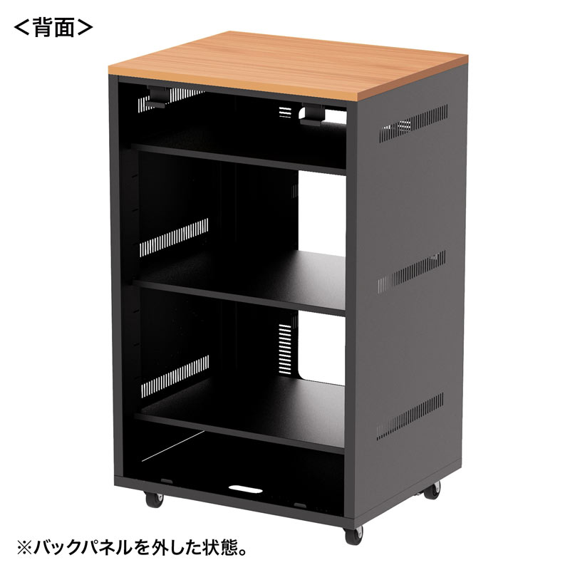 背面