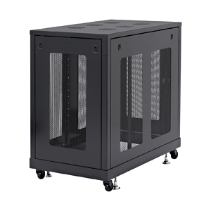CP-SV1810MBK / 19インチサーバーラック　メッシュパネル仕様（18U）