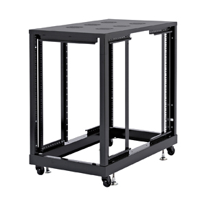 CP-SV1810NPBK / 19インチサーバーラックパネルなし（18U）