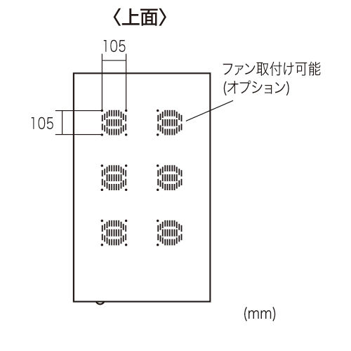 CP-SV1810NP / 19インチサーバーラックパネルなし（18U）